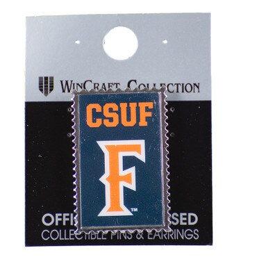 Fullerton 'F' Stamp Lapel Pin
